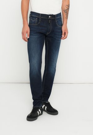 ANBASS - Vaqueros slim fit - dark blue