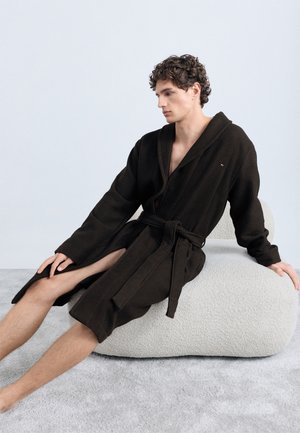 EVERYDAY ESSENTIALS BATHROBE - Badekåber - black