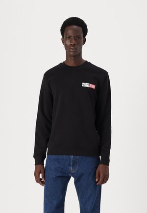 Tommy Jeans ENTRY GRAPHIC CREW - Sweatshirt - black