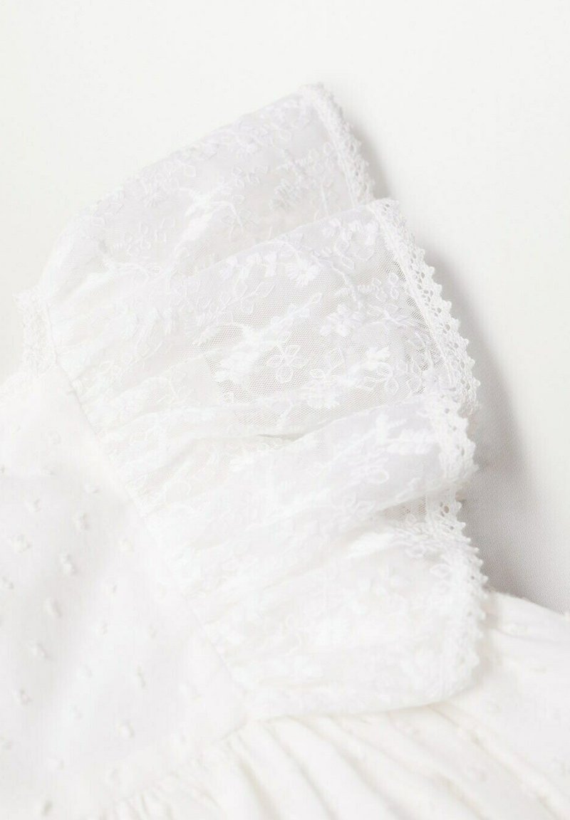 Mango Aldara Cocktailkleid Festliches Kleid Cremeweiss Weiss Zalando De 