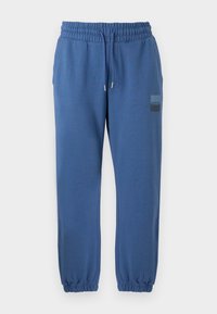 DUSPLITAN - Tracksuit bottoms - medium blue
