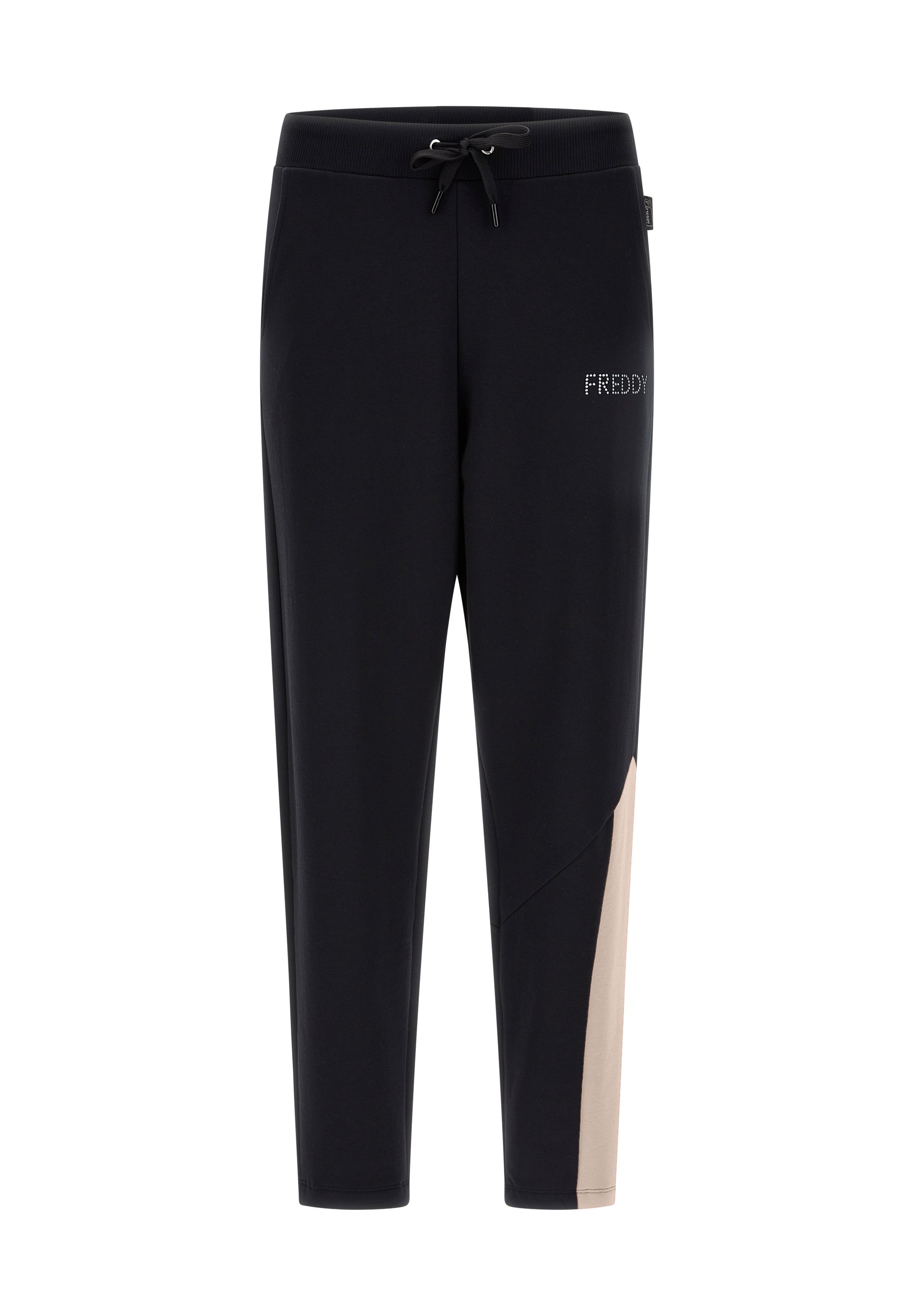 Freddy Pantaloni sportivi black almond peach/nero