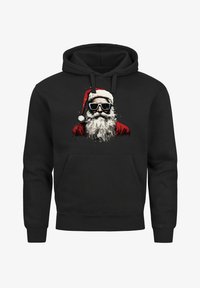 MoonWorks WEIHNACHTEN MOTIV SANTA CLAUS COOL UGLY XMAS Hoodie