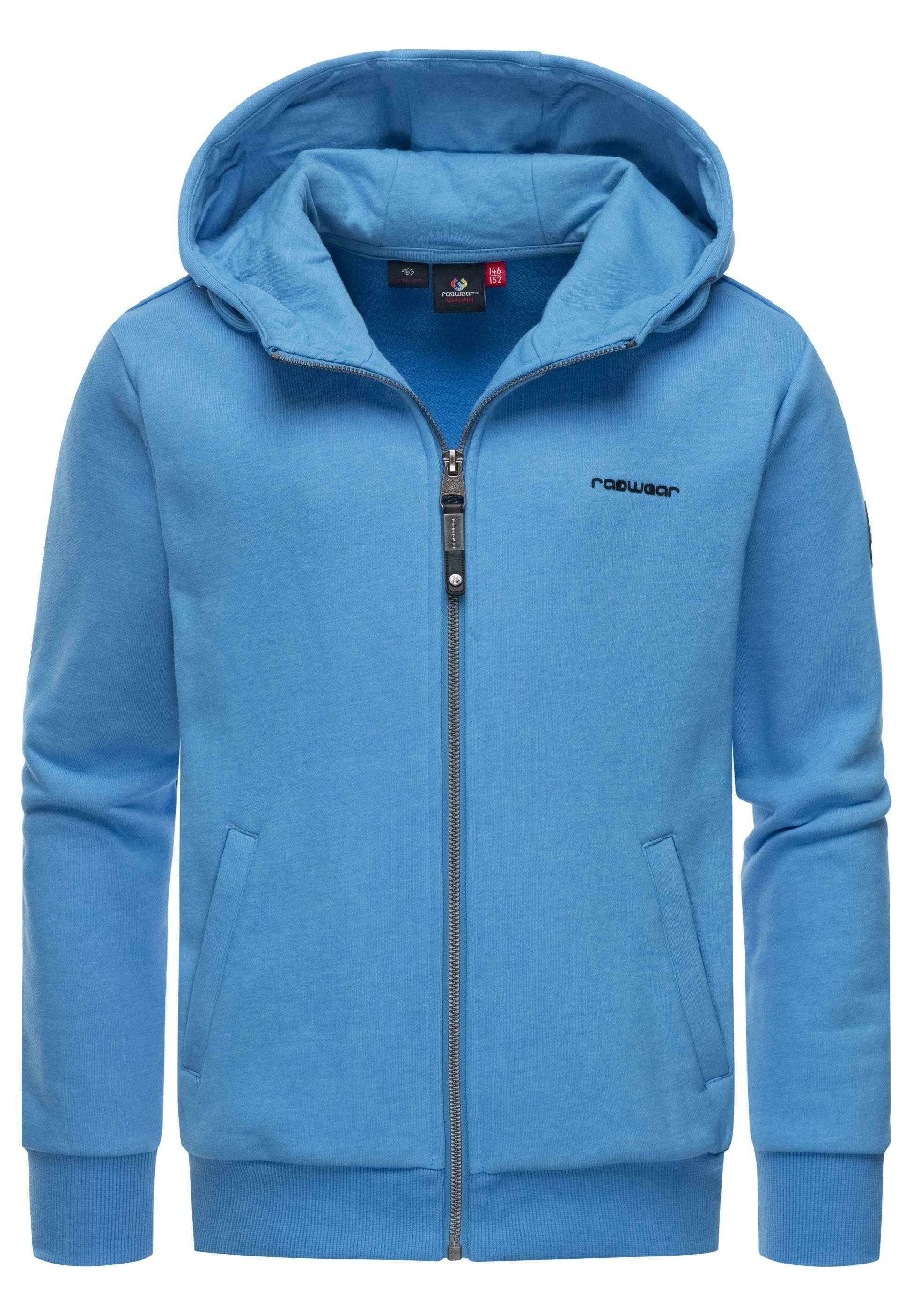 Sweat Jacke Ragwear Sweatjacke Blau Ragwear NATHIUS Sweatjacke