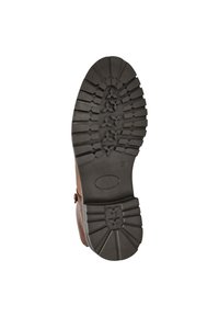 Nelson VETER - Enkellaarsjes met plateauzool - cognac