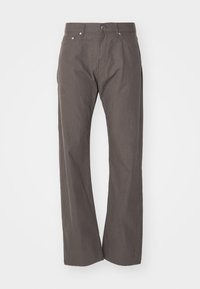 SPACE RELAXED STRAIGHT  - Housut - dark mole