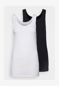 Não selecionado, black/white