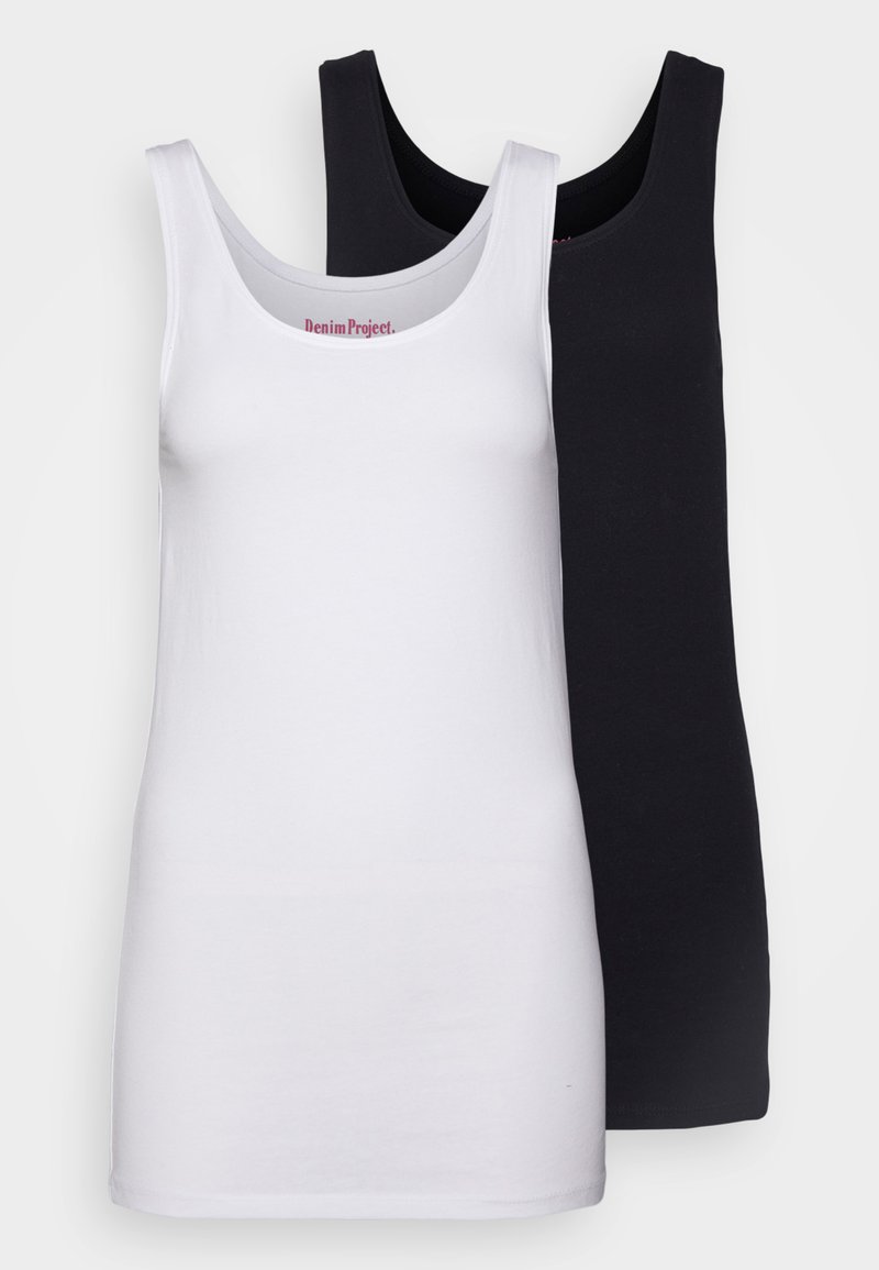 Denim Project Top zwart Denim Project Top zwart