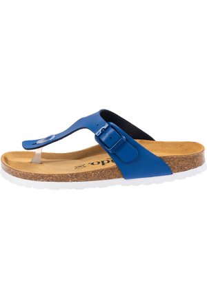 KOS - Sandaler m/ tåsplit - basic navi blau