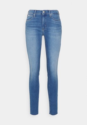 Calvin Klein Jeans MID RISE SKINNY - Jeans Skinny Fit - denim medium