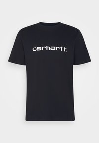 SCRIPT - Print T-shirt - black/white