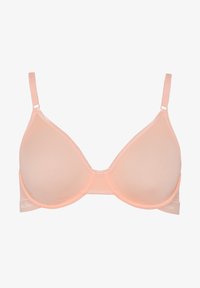 Unselected, pale peach