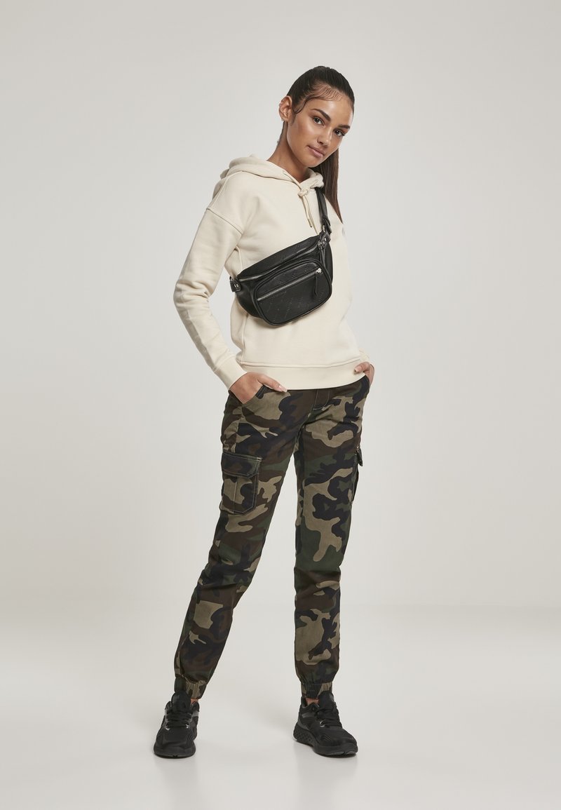 Urban Classics Pantalon Cargo Femme Taille Haute Camo - Style Décontracté Et Pratique
