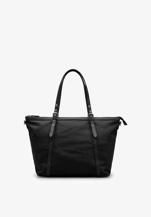 Bata, BORSA MODELLO SHOPPER CON DETTAGLI EFFETTO SAFFIANO BATA,. - Borsa a mano - nero