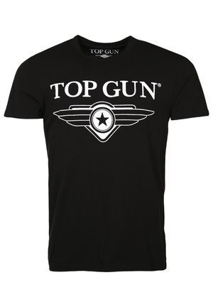Print T-shirt - black