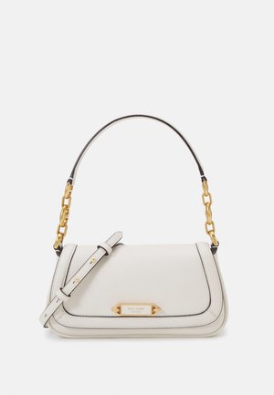 kate spade new york GRAMERCY PEBBLED SMALL FLAP - Handtas - halo white