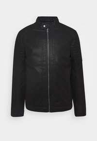 TOM TAILOR Bunda z umělé kůže - black