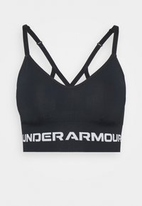 SEAMLESS LOW LONG BRA - Sport-bh met light support - black