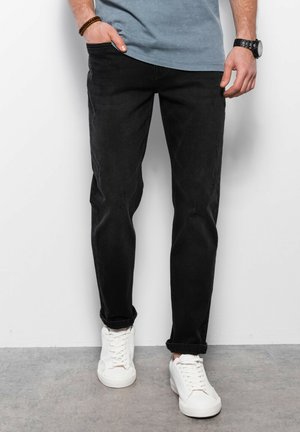 WITH REGULAR FIT -PADP - Jeans Straight Leg - black