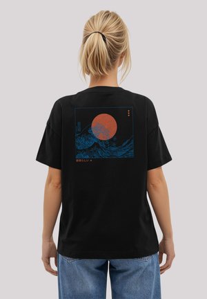 F4NT4STIC KANAGAWA WELLE JAPAN - T-Shirt print - off black