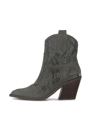 Botines de tacón - gris