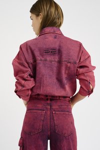 Gestuz KAISER JACKET - Traper jakna - pink acid wash