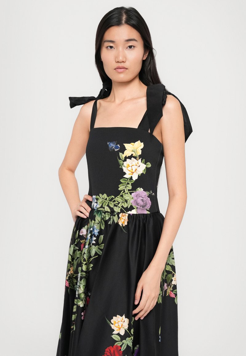 Alice + Olivia ORIANA TIE STRAP DROP WAIST FULL MIDI DRESS - Day dress - multi-coloured - Zalando Alice + Olivia ORIANA TIE STRAP DROP WAIST FULL MIDI DRESS - Day dress - multi-coloured - Zalando