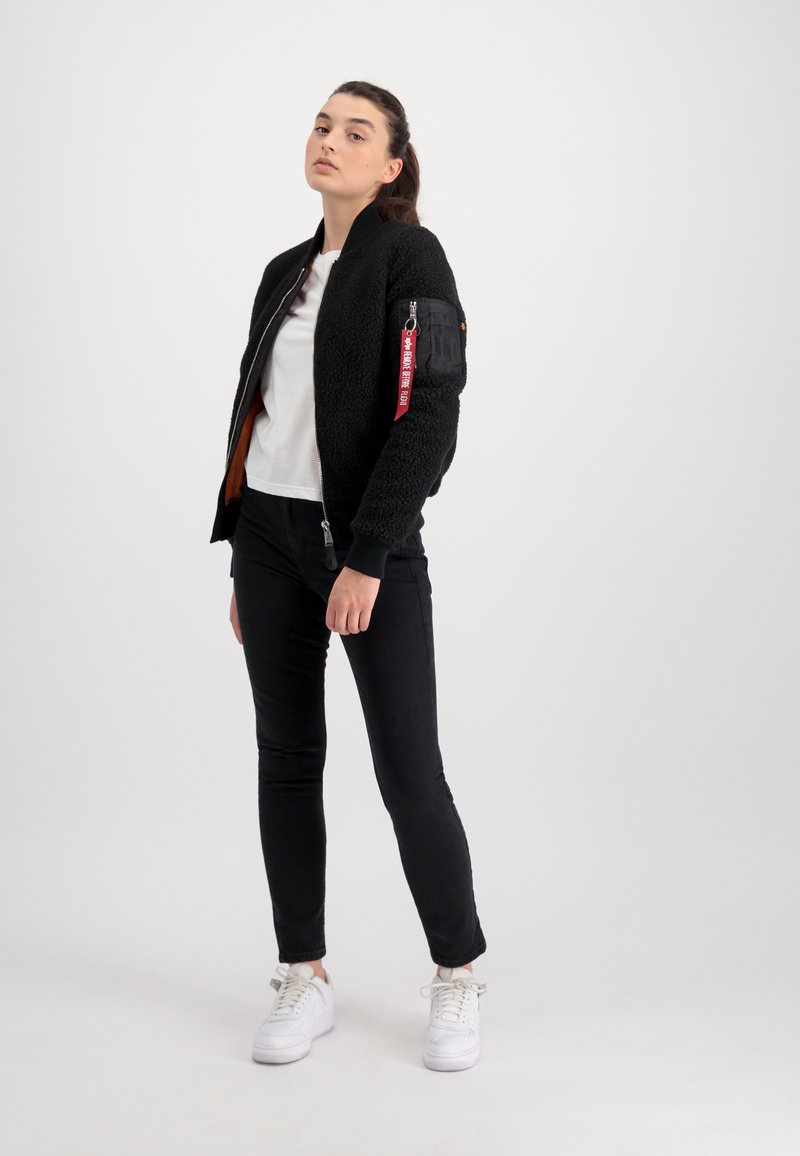 alpha industries Bomberjacks zwart