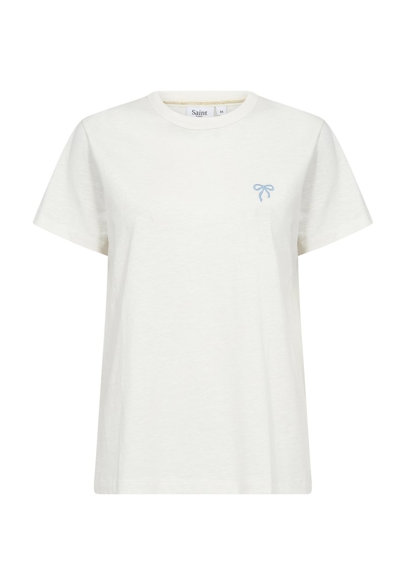 Saint Tropez T-shirt print crème