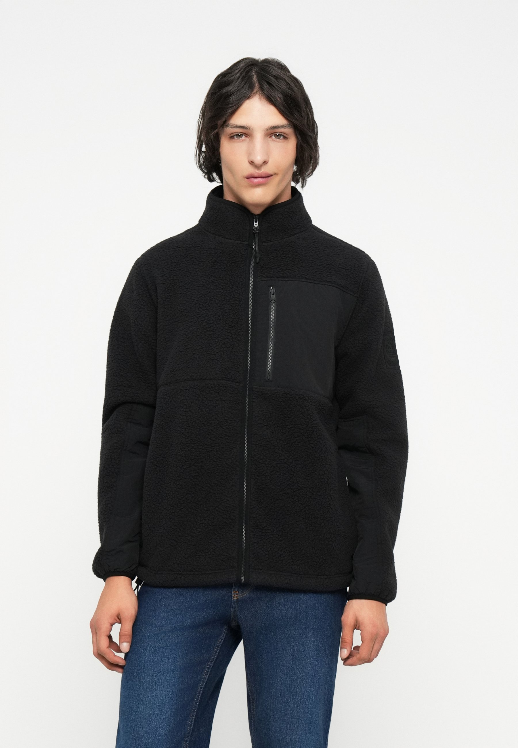 Timberland HIGH PILE JACKET - Fleece jacket - black - Zalando.co.uk
