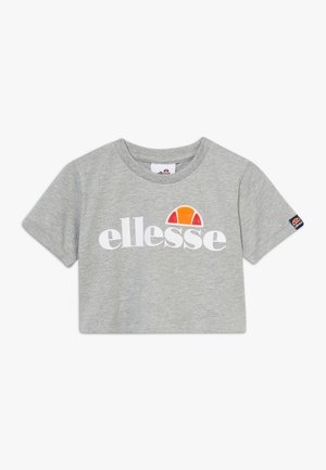 NICKY - Print T-shirt - grey marl