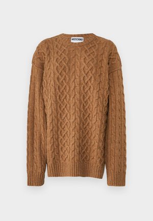 MOSCHINO MAGLIA - Neule - marrone