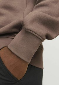 Jack & Jones JORVESTERBRO CREW NECK - Sudadera - deep taupe
