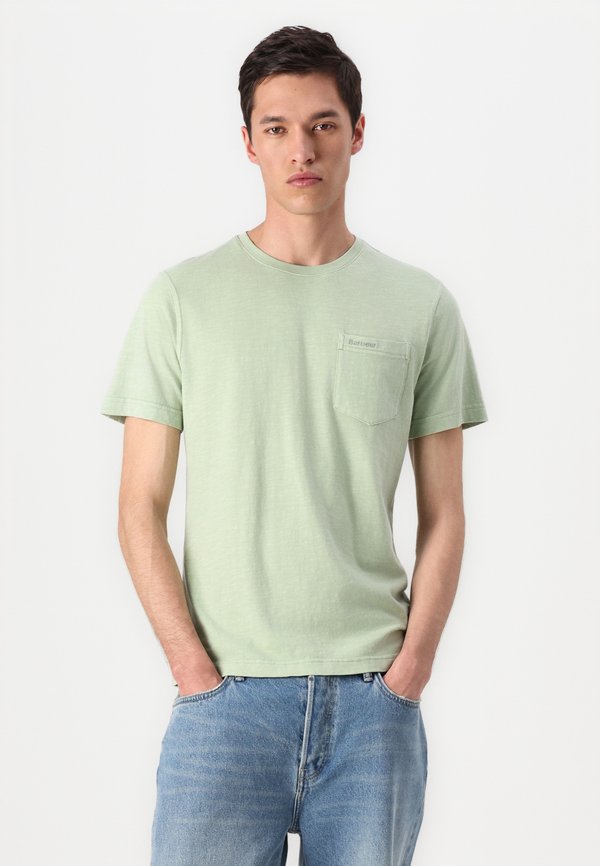 SLUB - Basic T-shirt - seagrass3