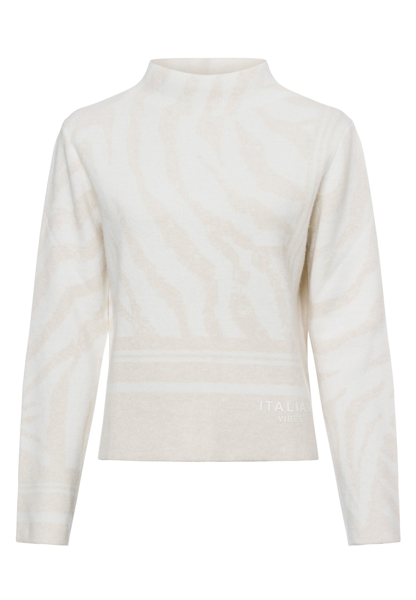 Monari Pullover ecru beige/beige