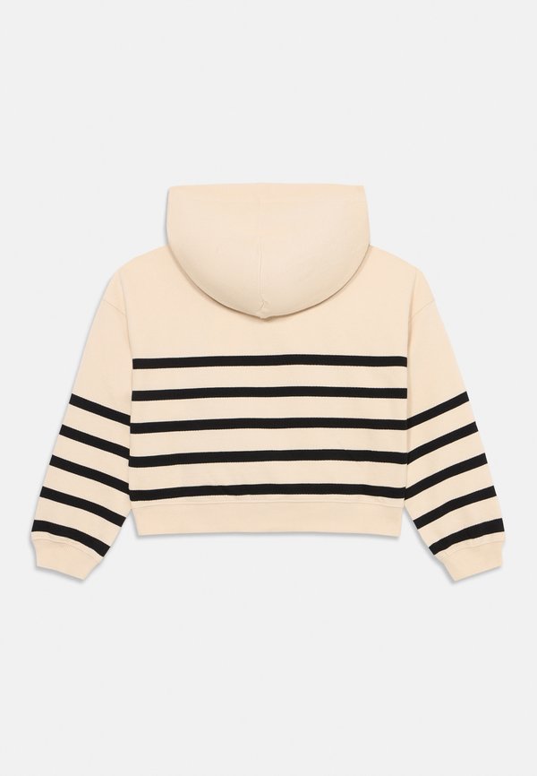 LOGO BOXY FIT STRIPES HOODIE - Hoodie3