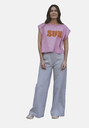 Looxs Revolution T-shirt print - roze