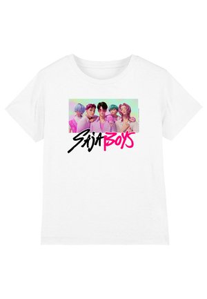 K-POP DEMON HUNTERS - SAJA PHOTO FRAME - Print T-shirt - white
