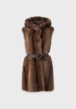 Pinko, GALEARIS GILET ASPEN ASPETTO - Елек - beige/chanterelle