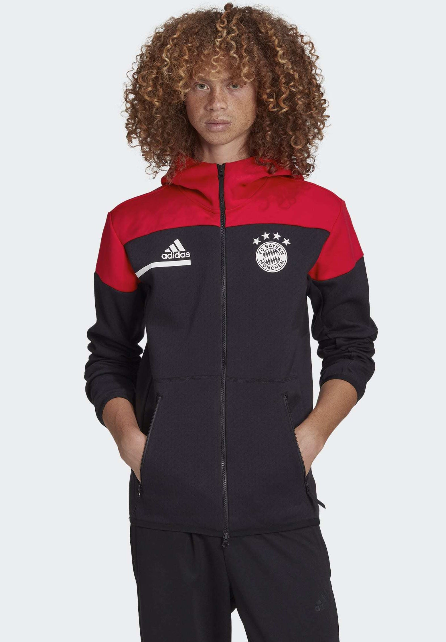 adidas Performance FC BAYERN ANTHEM JACKET adidas Performance Sweatjacke Manchester United Anthem