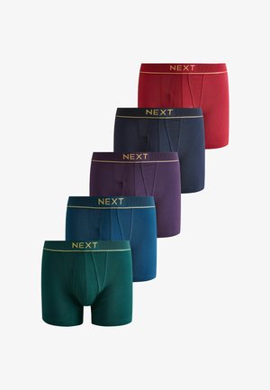 Next, REGULAR FIT - A FRONT BOXERS 5 PACK . - Krátke boxerky - red blue rich