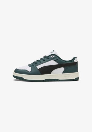 Puma, REBOUND SLAM LO UNISEX - Sneakers laag - dark green- black- white