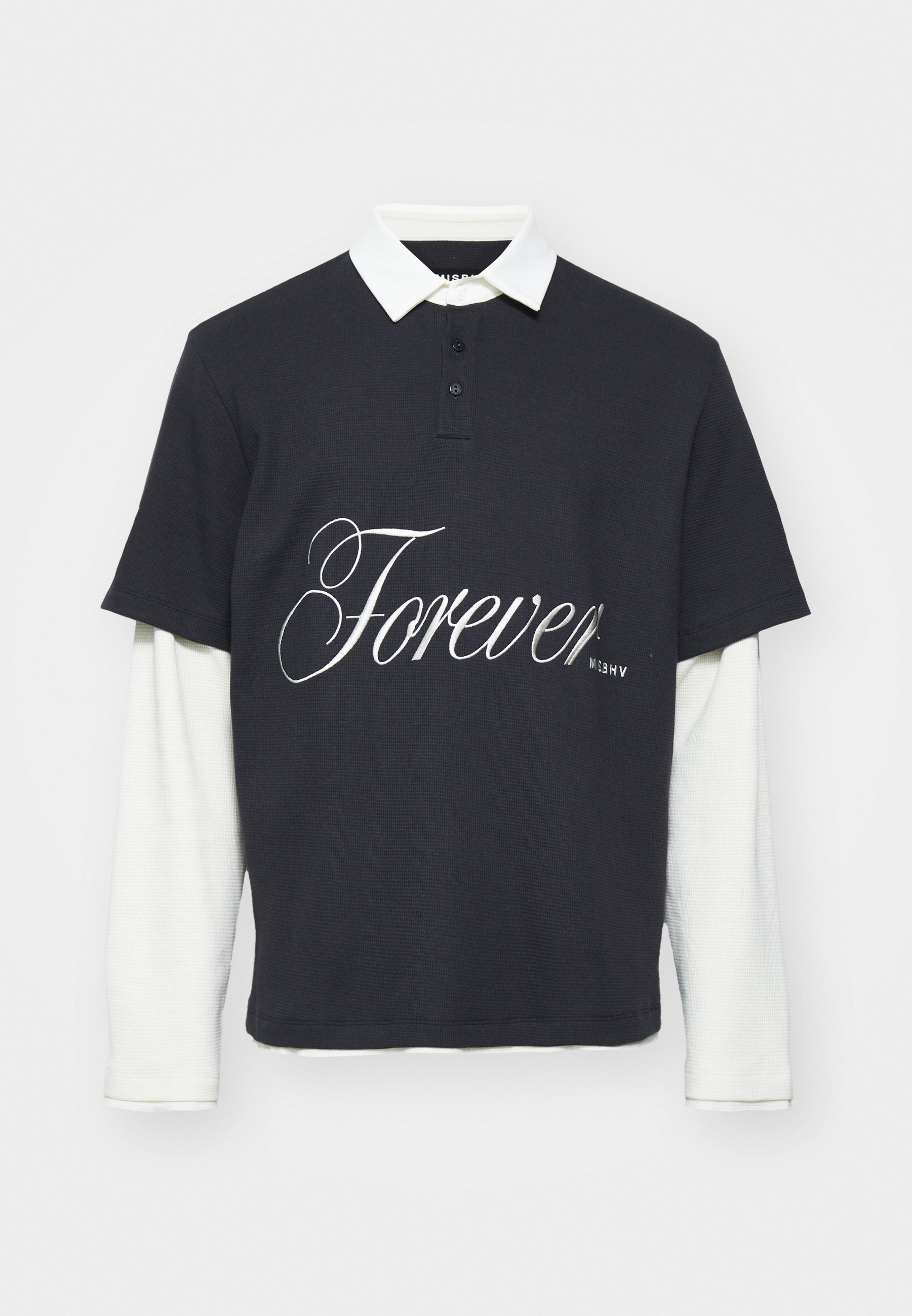 MISBHV FOREVER DOUBLE LAYERED - Long sleeved top - black