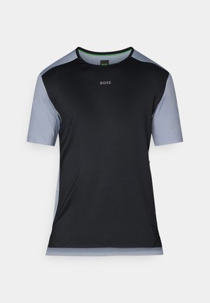 BOSS ACTIVE SEAS - Sports T-shirt - black