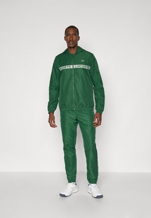 TENNIS TRACKSUIT HOODED SET - Tracksuit - green