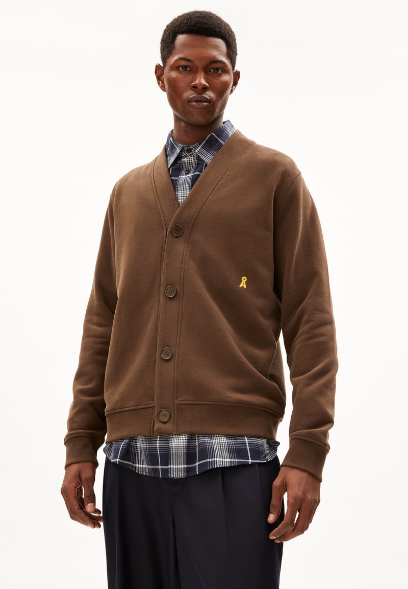 ARMEDANGELS HAAGE COMFORT - Strickjacke - earth