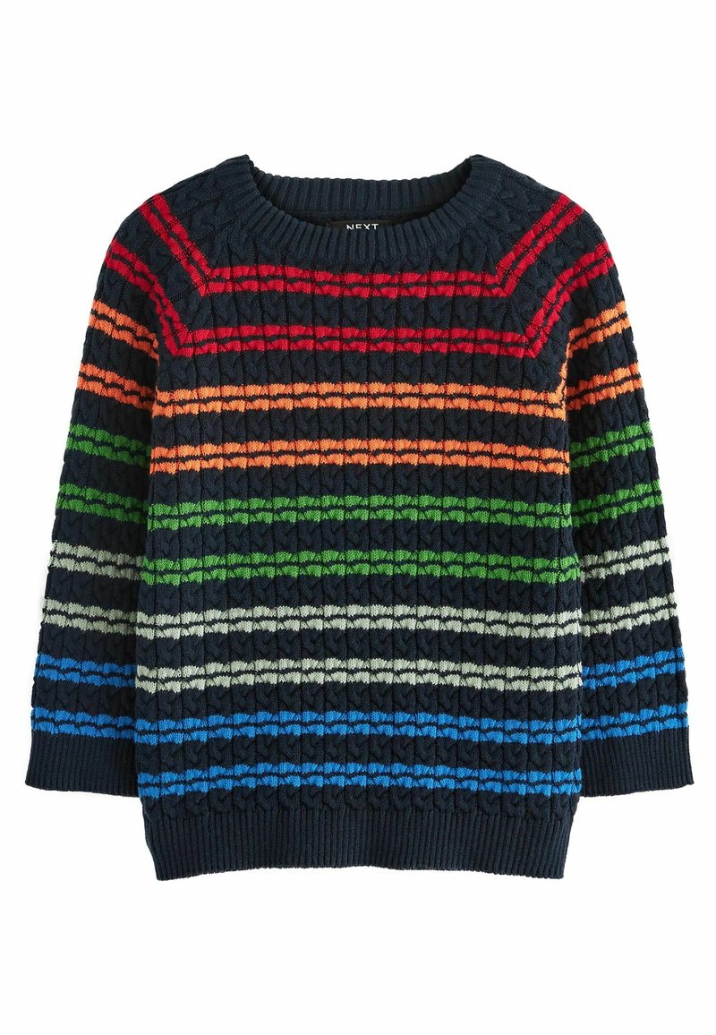 Next FINE GAUGE STRIPED KNITTED JUMPER - Maglione - multi