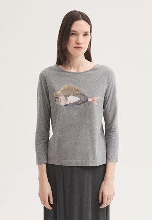 Nice Things, WOMEN - T-shirt à manches longues - heather grey