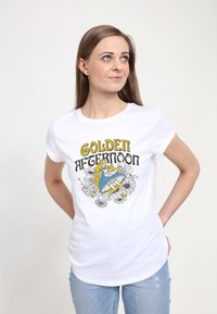 Henry Tiger ALICE IN WONDERLAND GOLDEN AFTERNOON  DSAX04DMLC - T-shirt z nadrukiem