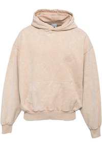 SMALL SIGNATURE - Jersey con capucha - taupe